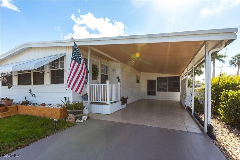*Furnished Manufactured Home in a Boater's Dream Community* - Beach Home for sale in North Fort Myers, Florida on Beachhouse.com
