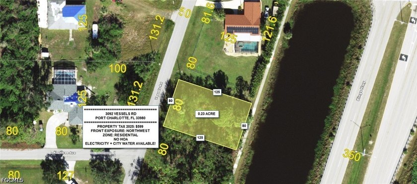 Waterfront views set the stage. Build your dream home on this - Beach Lot for sale in Punta Gorda, Florida on Beachhouse.com
