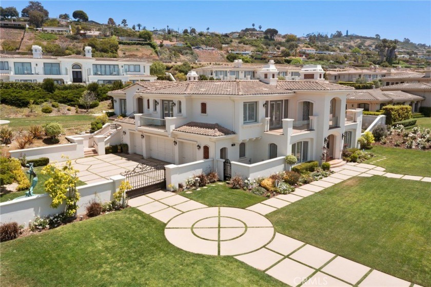 Elegant Oceanfront Estates Mediterranean Villa with Breathtaking - Beach Home for sale in Rancho Palos Verdes, California on Beachhouse.com
