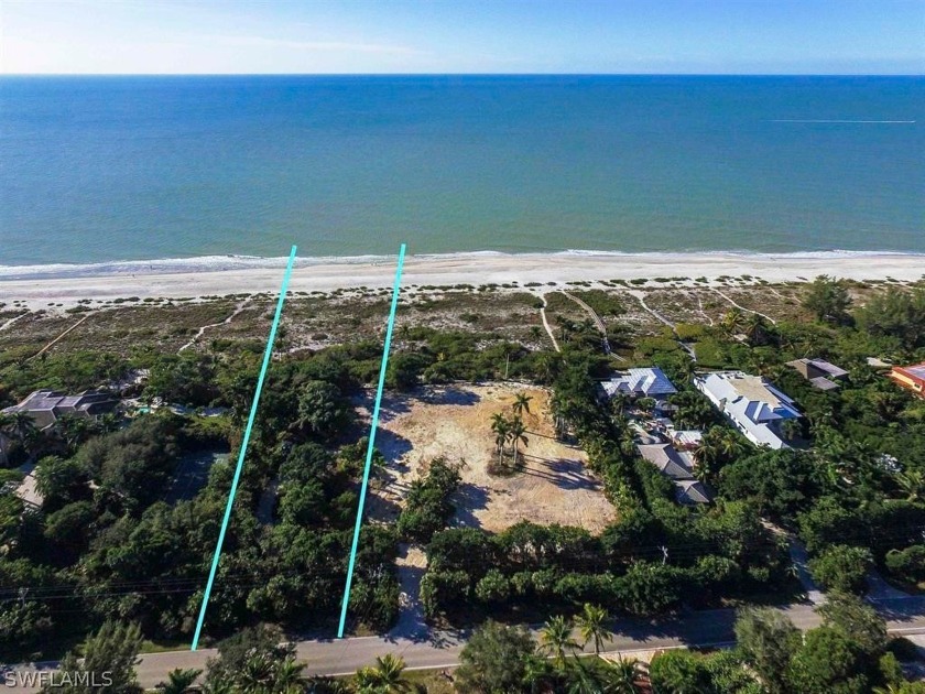 Incredible opportunity to own the very best beach front property - Beach Lot for sale in Sanibel, Florida on Beachhouse.com