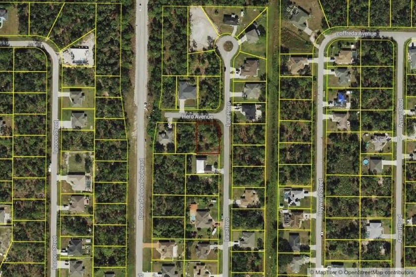 Oversized corner lot located in the a lovely neighborhood in the - Beach Lot for sale in North Port, Florida on Beachhouse.com