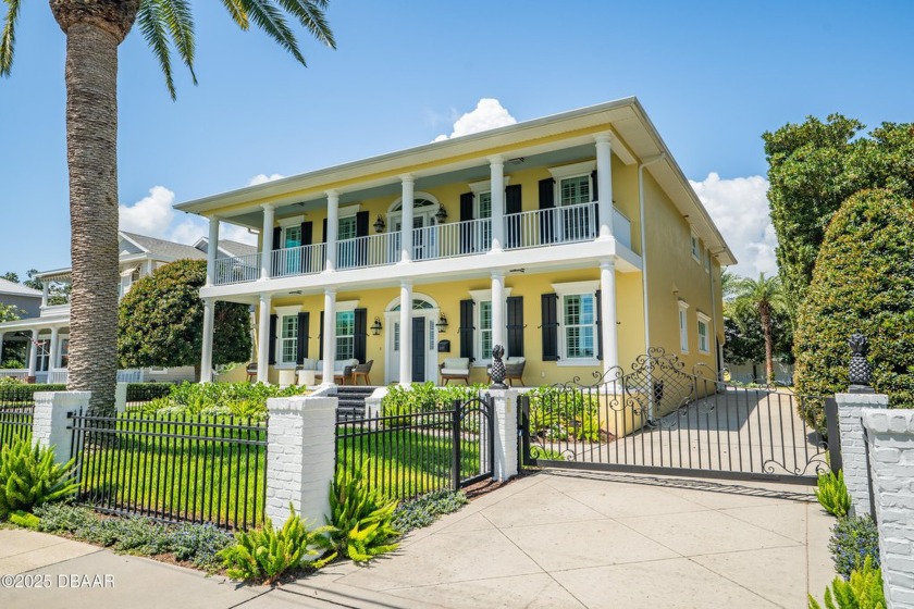 Discover a rare opportunity to own this exquisite custom-built - Beach Home for sale in New Smyrna Beach, Florida on Beachhouse.com