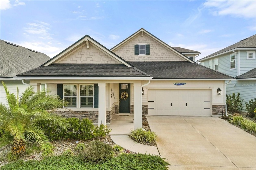 Set within a private gated enclave, this four-bedroom - Beach Home for sale in Palm Coast, Florida on Beachhouse.com