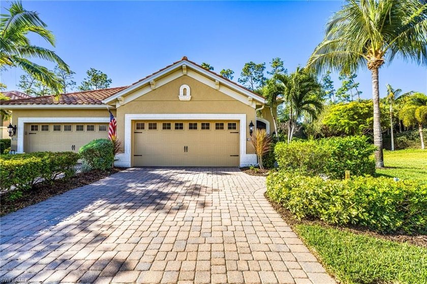 This pristine 2-bedroom plus den, 2-bath attached villa with a - Beach Home for sale in Estero, Florida on Beachhouse.com