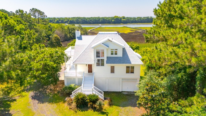 This beautiful waterfront home in Awendaw is situated on the - Beach Home for sale in Awendaw, South Carolina on Beachhouse.com