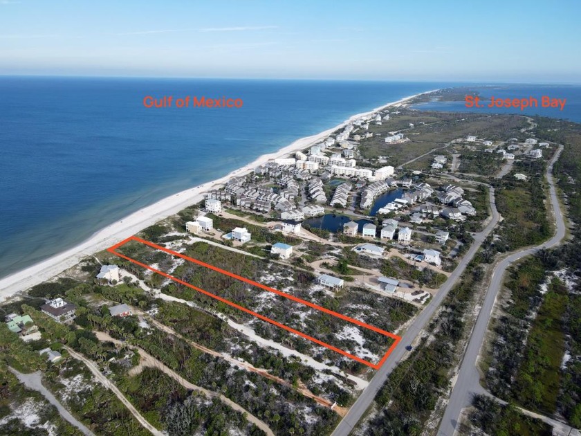 Breathtaking GULF FRONT  Offering over 100' of  frontage and 2.7 - Beach Acreage for sale in Cape San Blas, Florida on Beachhouse.com