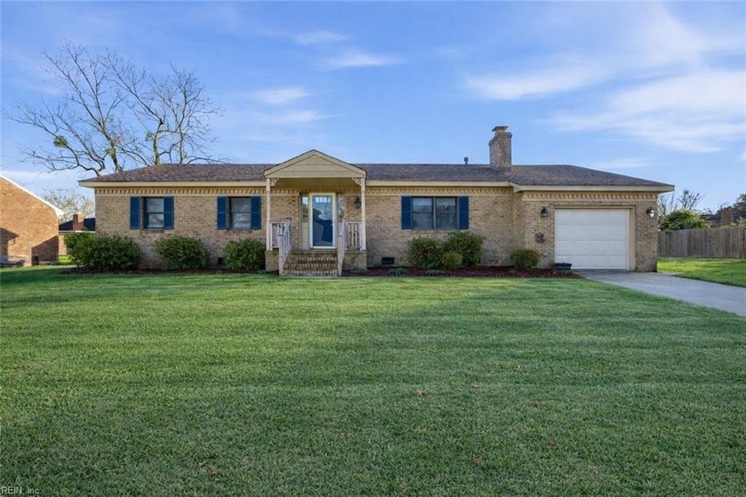 Step into this beautifully cared for brick ranch and feel right - Beach Home for sale in Chesapeake, Virginia on Beachhouse.com