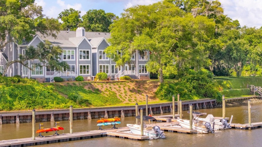 Elegant waterfront living situated on a high James Island bluff - Beach Home for sale in Charleston, South Carolina on Beachhouse.com