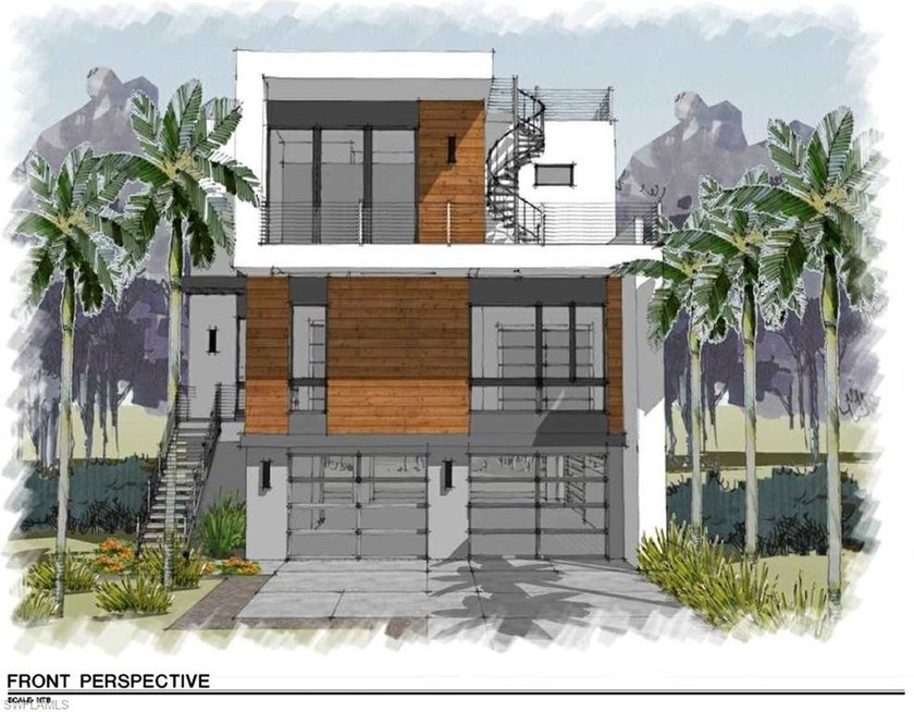 This waterfront corner lot offers rare seclusion and direct - Beach Lot for sale in Naples, Florida on Beachhouse.com
