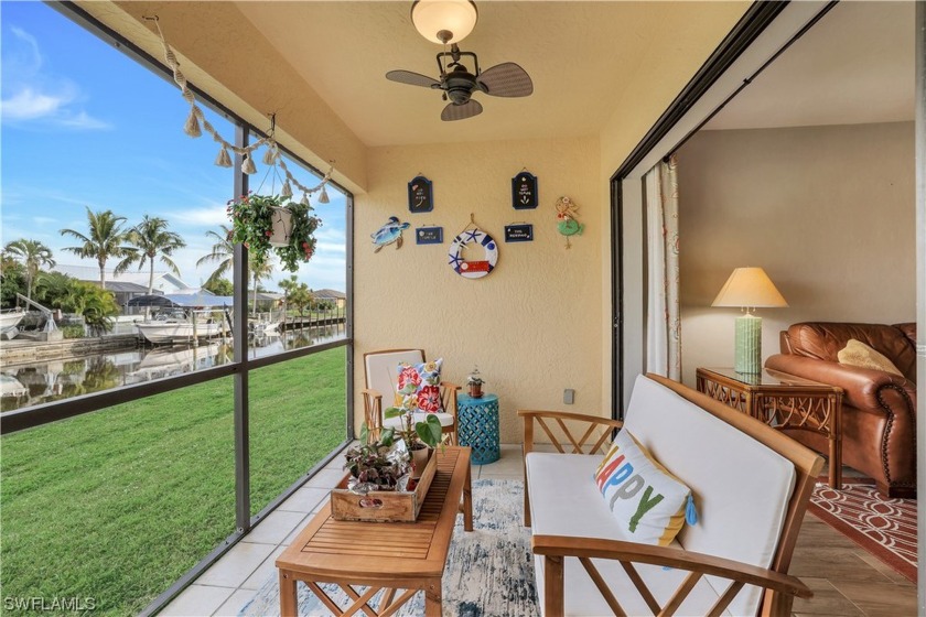 Discover your own waterfront oasis in this delightful 2 bedroom - Beach Condo for sale in Cape Coral, Florida on Beachhouse.com