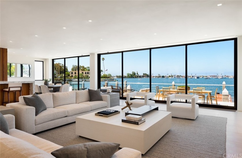 Just completed, this bay front home occupies the most - Beach Home for sale in Newport Beach, California on Beachhouse.com