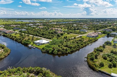 GULF ACCESS and Sailboat accessible End of the canal lot! NO - Beach Lot for sale in Port Charlotte, Florida on Beachhouse.com