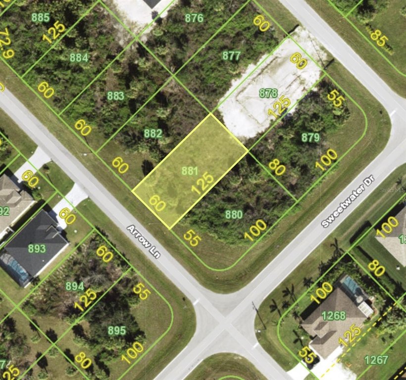 Residential lot with all utilities available. Not in Scrub Jay - Beach Lot for sale in Rotonda West, Florida on Beachhouse.com