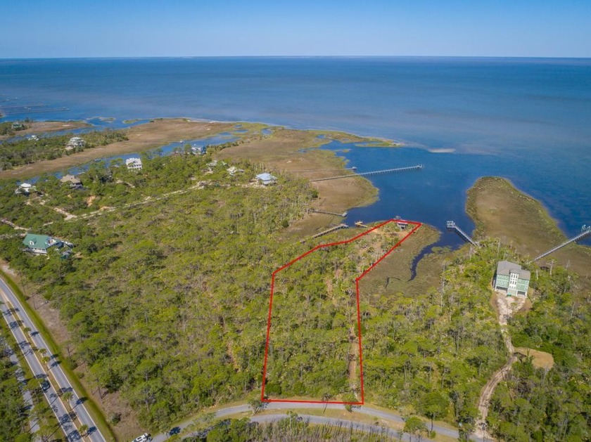 One of the largest Bay Front homesites in the gated St. George - Beach Lot for sale in St. George Island, Florida on Beachhouse.com
