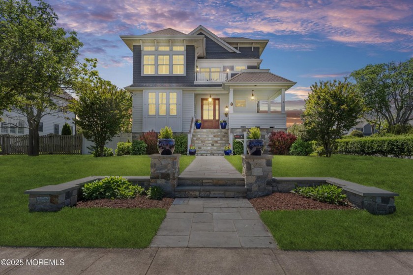 COASTAL LIVING, exceptional architectural custom built 4 bedroom - Beach Home for sale in Monmouth Beach, New Jersey on Beachhouse.com