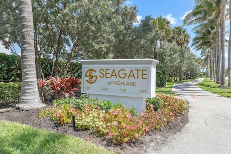 EASY ACCESS. SUPRA IN PLACE. CARPORT #60. This is the view - Beach Condo for sale in Highland Beach, Florida on Beachhouse.com