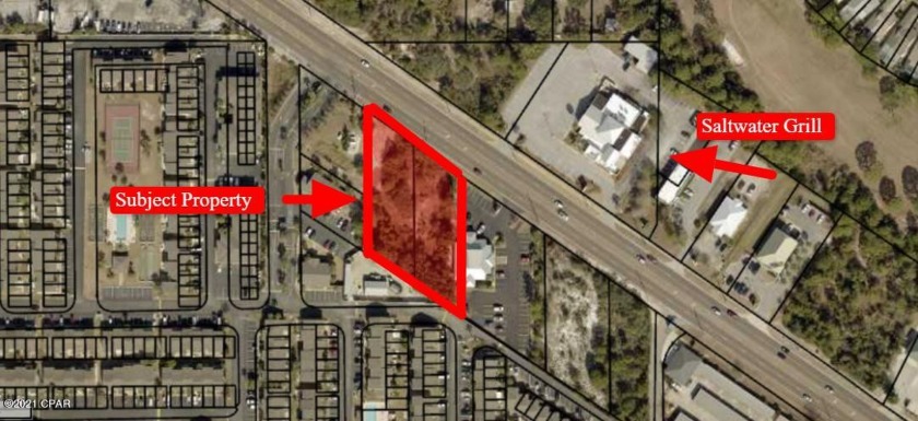 2-High & Dry 1/2 Acre Commercial Lots Right in the Heart of - Beach Lot for sale in Panama City Beach, Florida on Beachhouse.com
