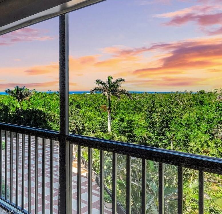 Colorful Gulf of Mexico sunset views are the backdrop to this - Beach Condo for sale in Naples, Florida on Beachhouse.com