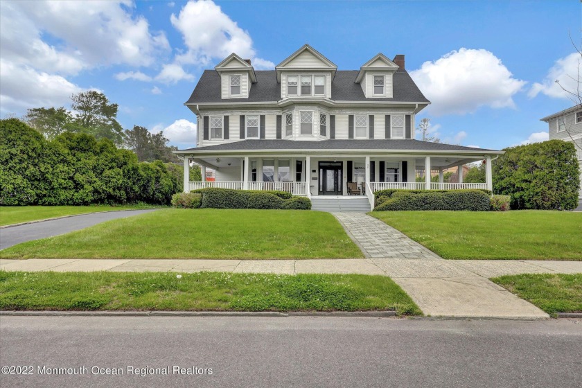 Amazing seashore colonial on a beautiful block near the ocean - Beach Home for sale in Deal, New Jersey on Beachhouse.com