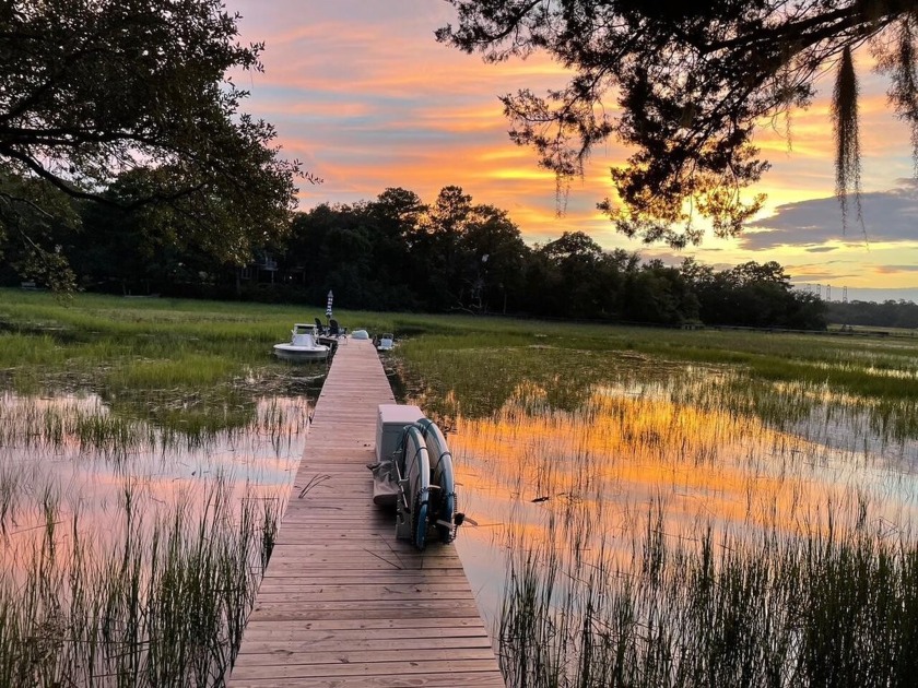 Tucked beneath a canopy of moss-draped trees in the cherished - Beach Home for sale in Mount Pleasant, South Carolina on Beachhouse.com