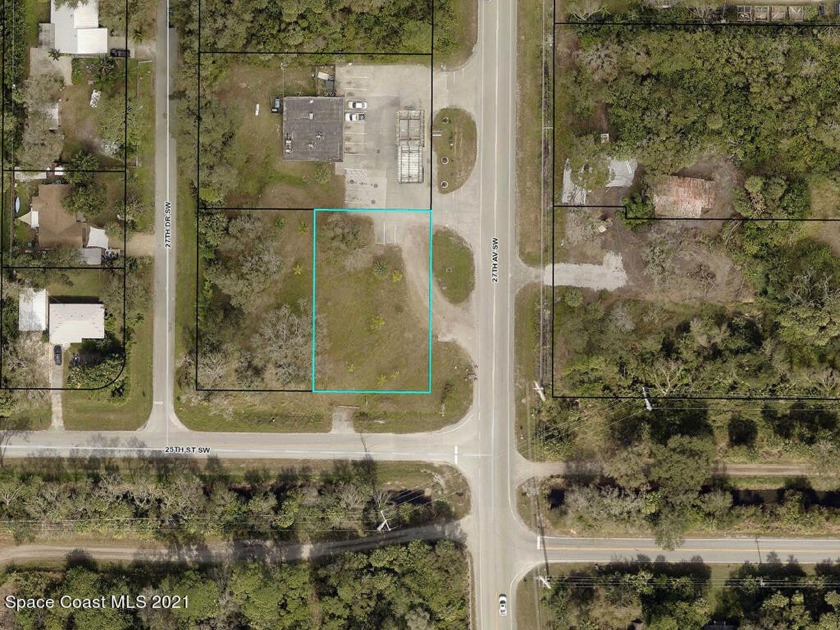 Double Lot. Zoned Mixed-Use Commercial Zoning .66 Acres - Beach Commercial for sale in Vero Beach, Florida on Beachhouse.com