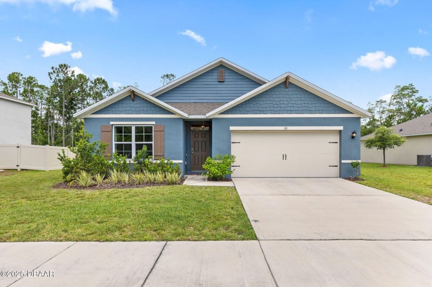 Tranquil Cul-de-Sac 4 Bed 2 Bath Concrete block home backing - Beach Home for sale in Ormond Beach, Florida on Beachhouse.com