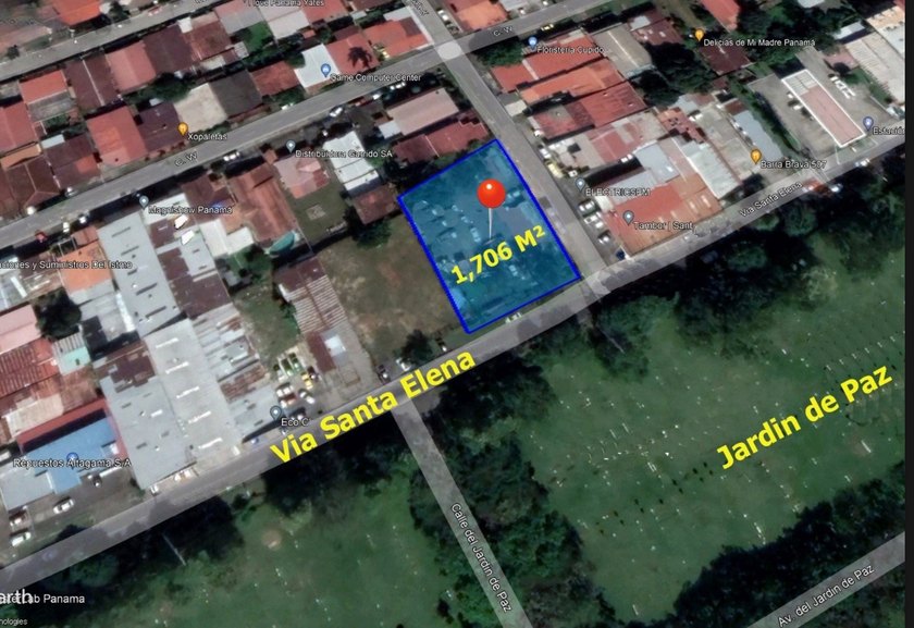 Urban Development Land in Santa Elena Panama City - 1,706 m2

 - Beach Lot for sale in Panama City,  on Beachhouse.com