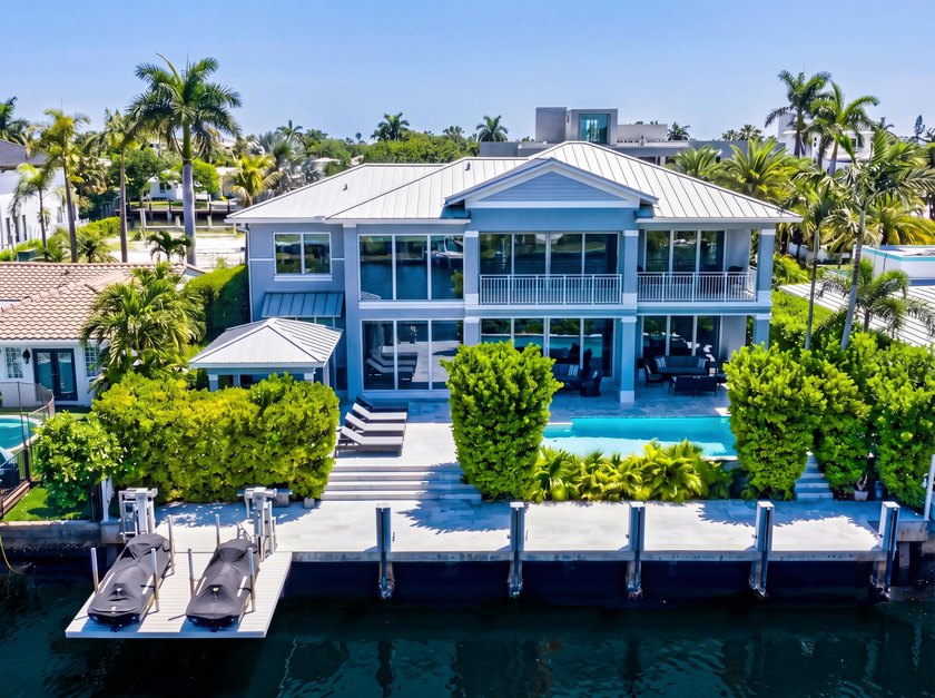 Stunning Coastal Contemporary Deepwater Estate recently built in - Beach Home for sale in Fort Lauderdale, Florida on Beachhouse.com