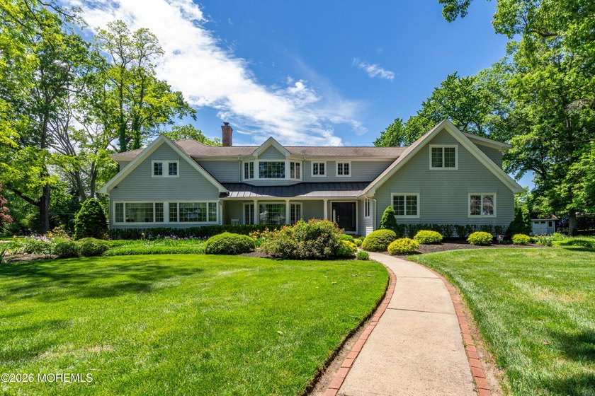 Nestled on one of Rumson's most sought-after and prestigious - Beach Home for sale in Rumson, New Jersey on Beachhouse.com