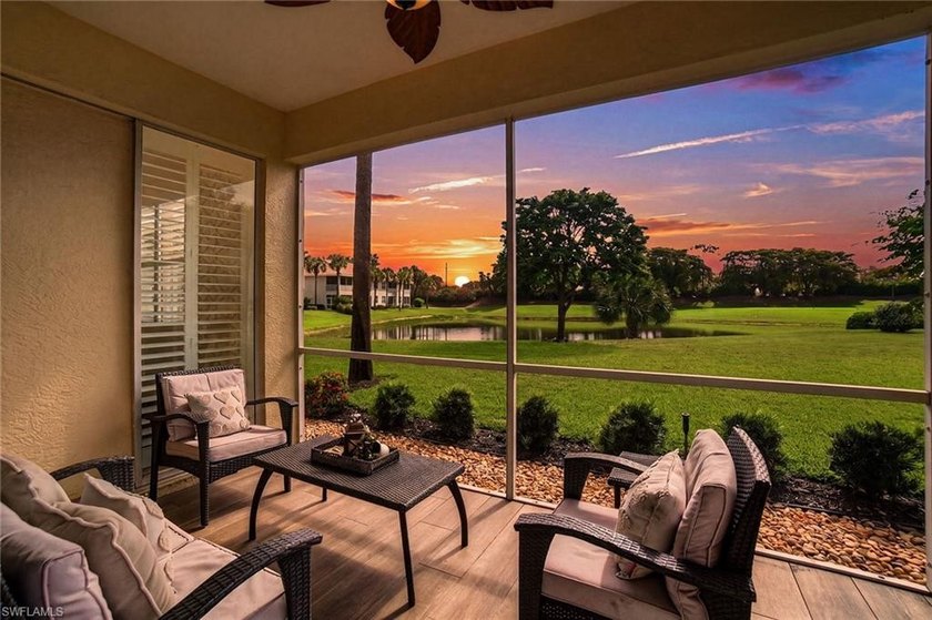 First-floor end unit offered turnkey with gorgeous golf course - Beach Condo for sale in Naples, Florida on Beachhouse.com