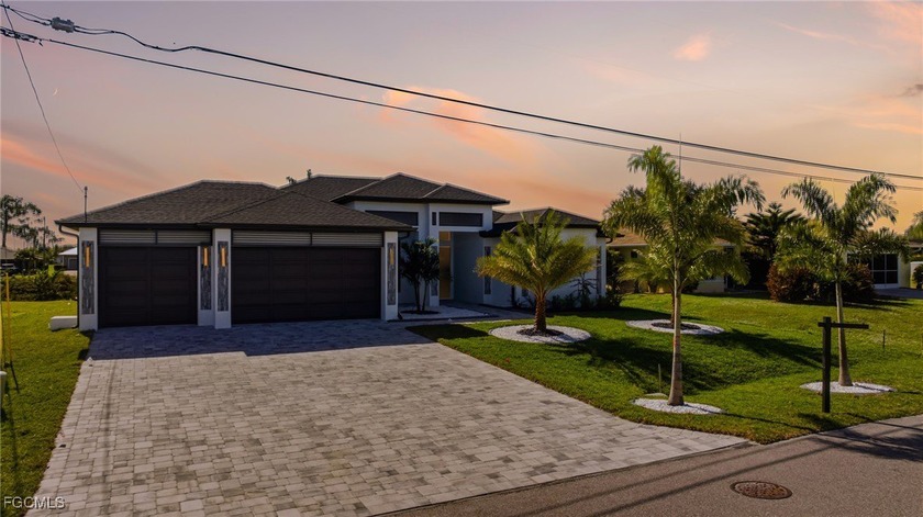 BRAND NEW, NEVER LIVED IN 2025 WATERFRONT POOL HOME WITH - Beach Home for sale in Cape Coral, Florida on Beachhouse.com