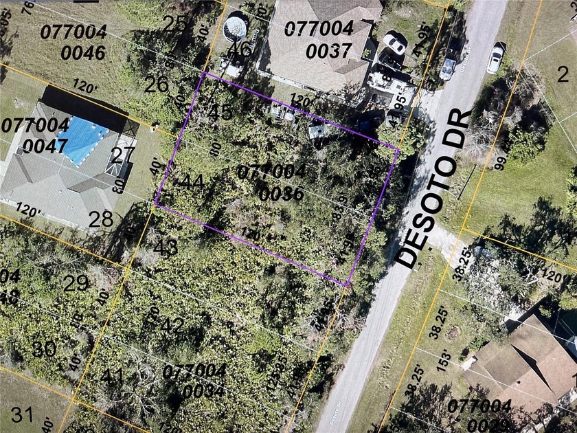 Come out to Warm Mineral Springs and build your dream home! - Beach Lot for sale in North Port, Florida on Beachhouse.com