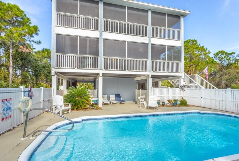 Welcome to *Happy Ours*,  a beautiful 3 Bedroom, 3 Bath home - Beach Home for sale in St. George Island, Florida on Beachhouse.com