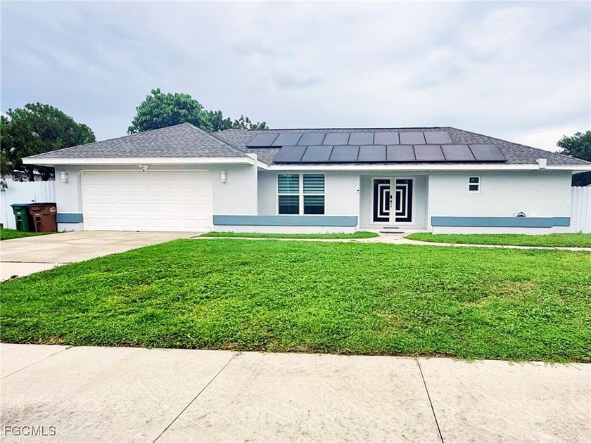ALL IN ONE PROPERTY! CITY WATER ASSESSMENTS PAID! SOLAR PANELS - Beach Home for sale in Cape Coral, Florida on Beachhouse.com