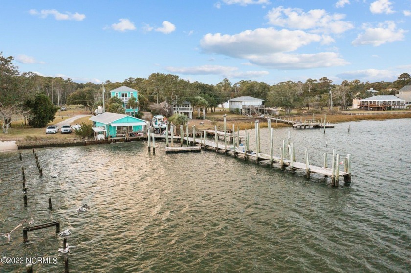 Colorful waterfront home with dock sits on a stunning lot - Beach Home for sale in Wilmington, North Carolina on Beachhouse.com