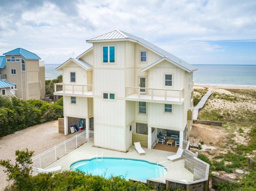 Looking for that wow factor in your beachfront home?  You've - Beach Home for sale in St. George Island, Florida on Beachhouse.com