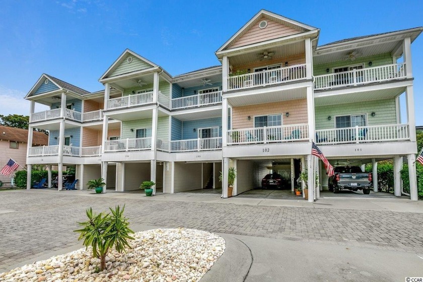 Gorgeous home with direct ocean views! See the ocean, smell the - Beach Townhome/Townhouse for sale in North Myrtle Beach, South Carolina on Beachhouse.com