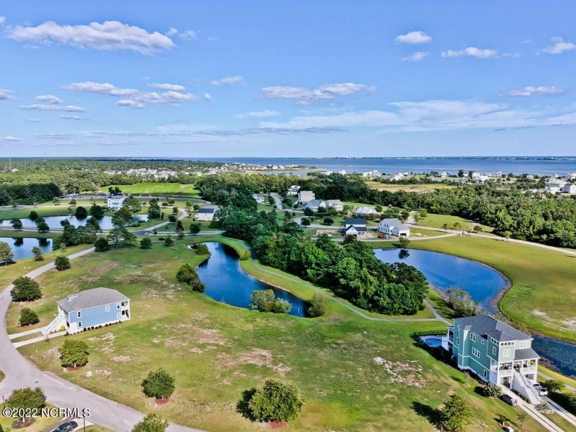 Pondfront homesite in Cannonsgate at Bogue Sound, the premier - Beach Lot for sale in Newport, North Carolina on Beachhouse.com