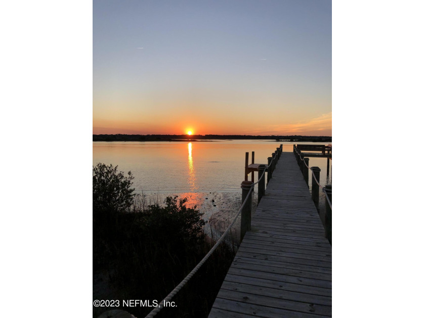 Enjoy sunsets from your PRIVATE DOCK on the intracoastal - Beach Home for sale in ST Augustine, Florida on Beachhouse.com