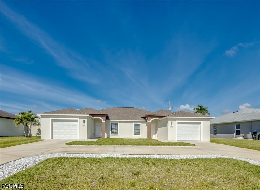 Duplex located in highly desirable SW Cape Coral! Built in 2023 - Beach Home for sale in Cape Coral, Florida on Beachhouse.com