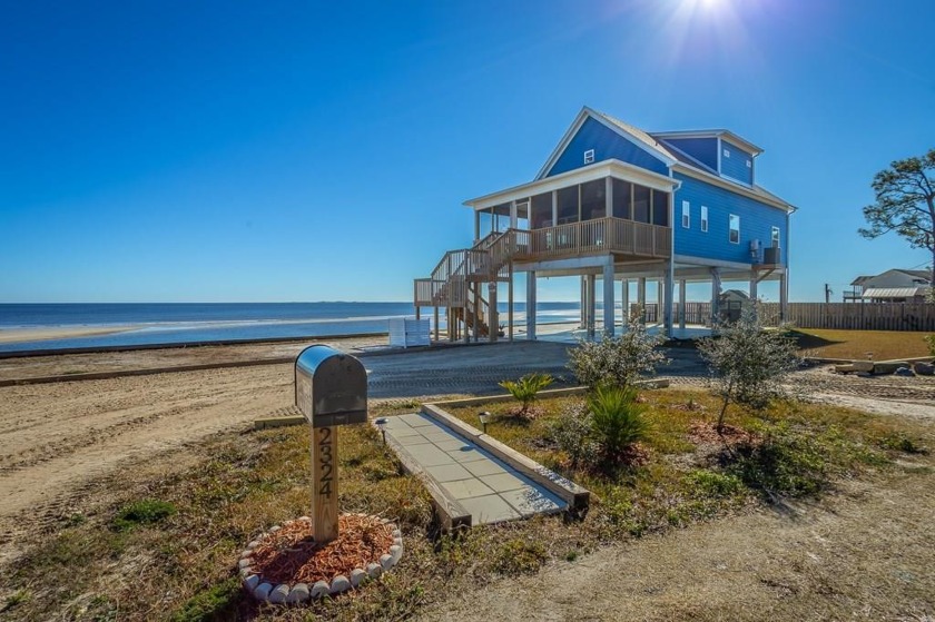 NEWLY BUILT!  MOVE IN READY! PANORAMIC VIEWS OF THE GULF! - Beach Home for sale in Carabelle, Florida on Beachhouse.com