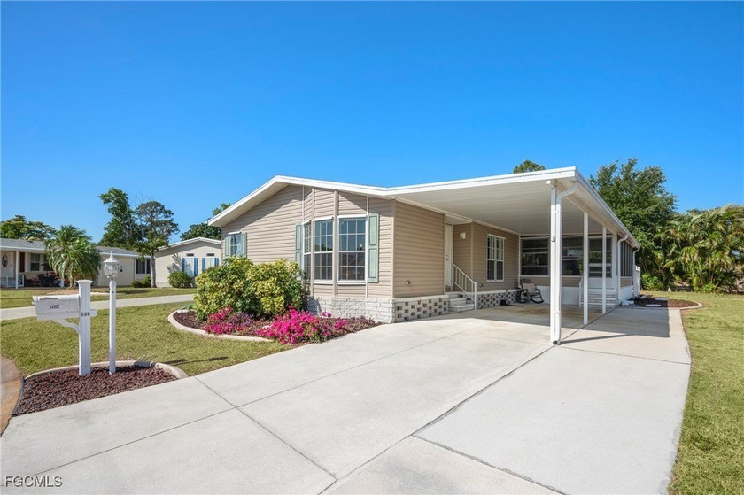 Charming 3-Bedroom Land Owned Home in the Heart of Old Bridge - Beach Home for sale in North Fort Myers, Florida on Beachhouse.com
