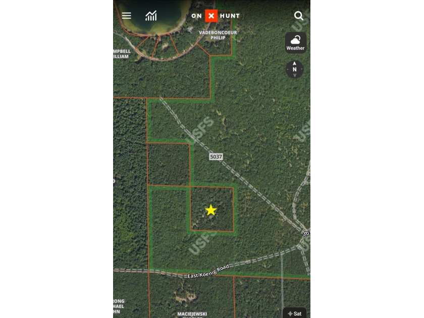 This 10 acre property is located just south of Hoags Lake, in - Beach Acreage for sale in Free Soil, Michigan on Beachhouse.com