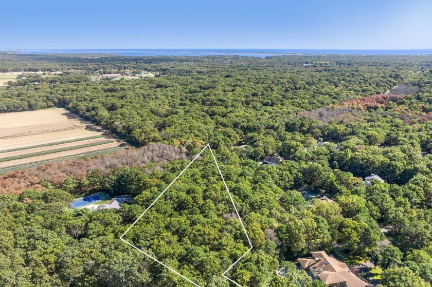 Nestled on a cul-de-sac street in &quot;The Woodlands&quot; - Beach Lot for sale in East Quogue, New York on Beachhouse.com