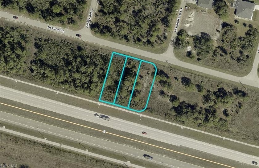 THREE LOTS TOGETHER, 2874, 2876 & 2878 Meadow Rd. -- ZONED C2 - Beach Commercial for sale in Lehigh Acres, Florida on Beachhouse.com