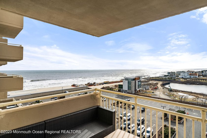 Spacious south-facing 2 BR, 2 BA residence at Imperial House - Beach Condo for sale in Long Branch, New Jersey on Beachhouse.com