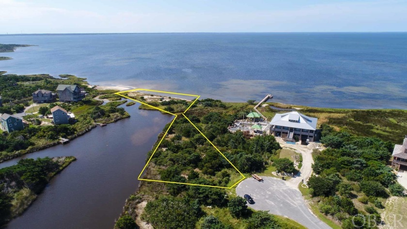 Awesome opportunity to be at the end of Askins Creek on the - Beach Lot for sale in Avon, North Carolina on Beachhouse.com