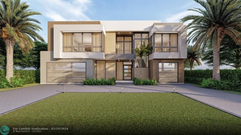 Introducing new waterfront construction featuring 5 Bedrooms, 5 - Beach Home for sale in Lauderdale By The Sea, Florida on Beachhouse.com