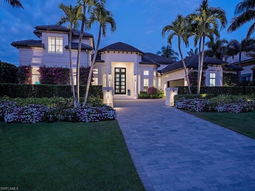Positioned on prestigious 4th Street South in coveted Aqualane - Beach Home for sale in Naples, Florida on Beachhouse.com
