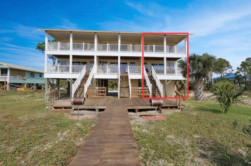 Gulf Front Triplex in Indian Pass, but with NO HOA which means - Beach Home for sale in Port St Joe, Florida on Beachhouse.com